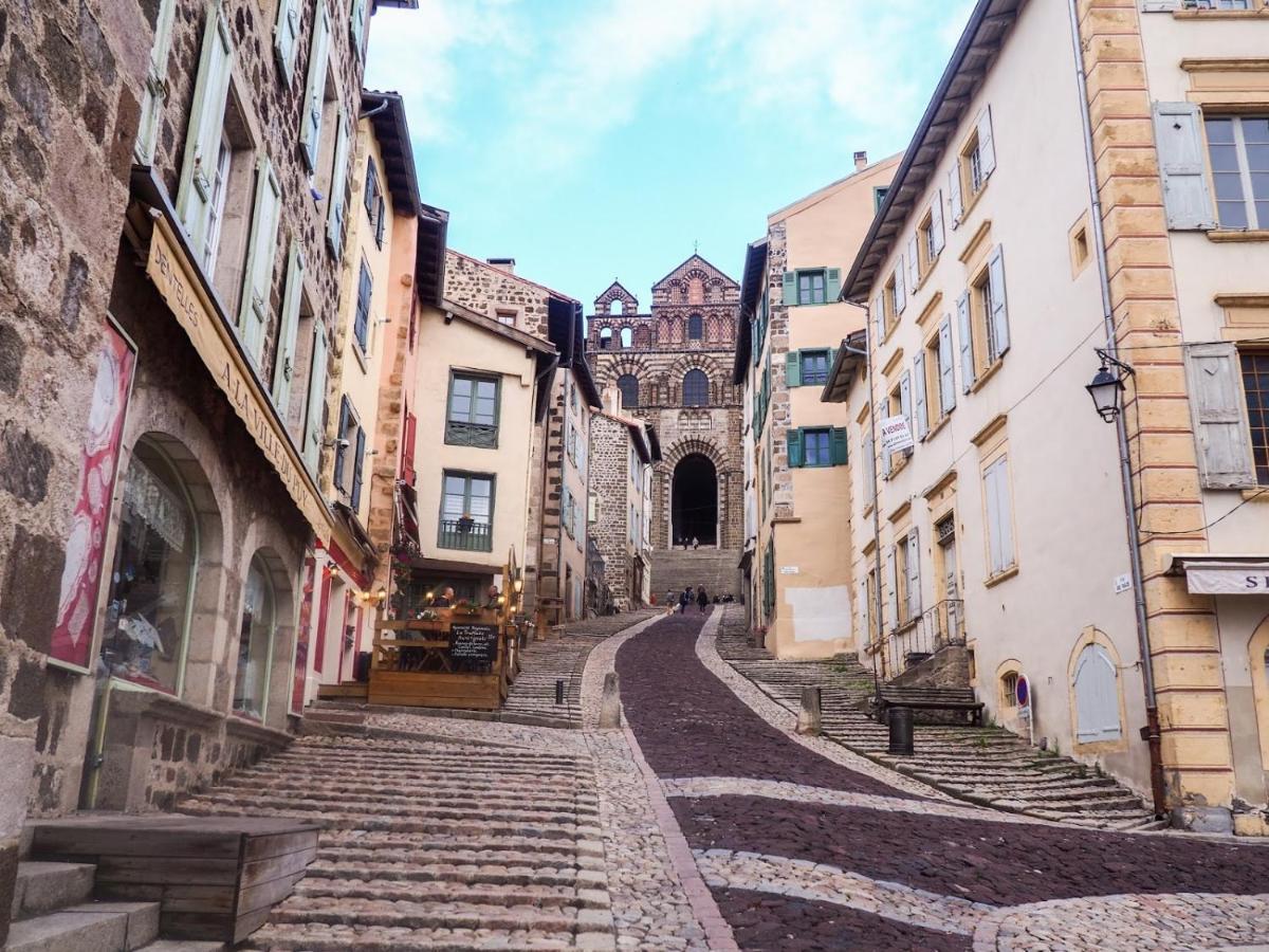 Loft industriel en centre ville Le Puy-en-Velay Eksteriør billede
